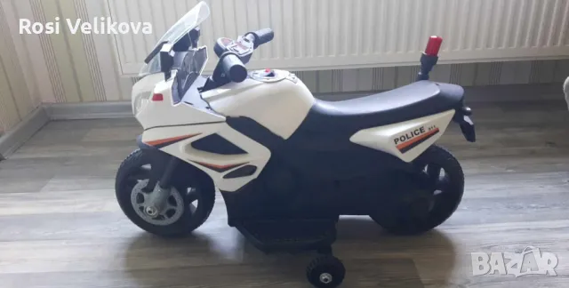 Детски Aкомулаторен Полицейски мотор