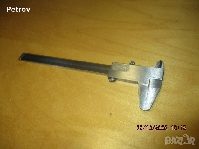 Mitutoyo - MADE IN JAPAN - Японски ПРОФЕСИОНАЛЕН ВИСОКОКАЧЕСТВЕН - ПРЕЦИЗЕН Шублер 0 - 150 mm/ORIGIN, снимка 4 - Шублери - 52004161