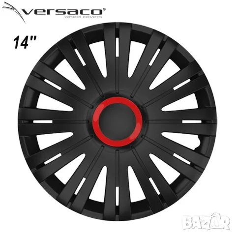Тасове за джанти 14'' Versaco Activ RR - черен, снимка 2 - Аксесоари и консумативи - 55861801