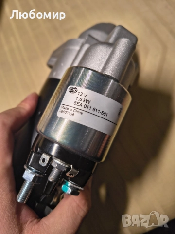 HELLA 8EA 011 611-561 Стартер за Mercedes sprinter- 12V - 1.8kW , снимка 8 - Части - 51487308