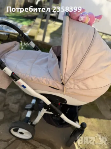 Продавам бебешка комбинирана количка Adbor Nemo 3в1 , снимка 7 - Детски колички - 49820378