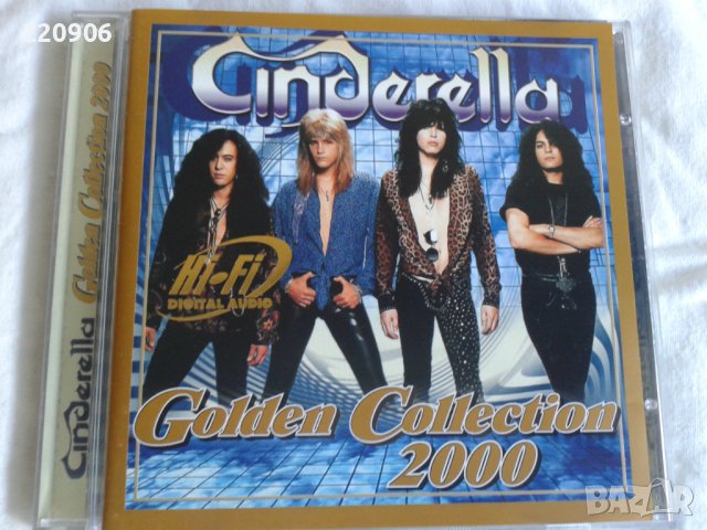 Диск Cinderella – Golden Collection 2000, снимка 1 - CD дискове - 40437940