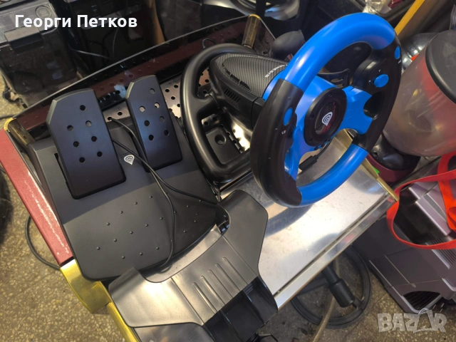Волан с педали GENESIS SEABORG 350, снимка 2 - Джойстици и геймпадове - 54338594