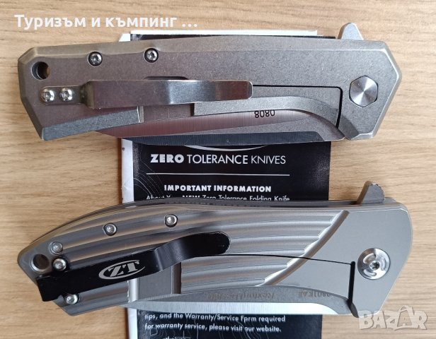 Сгъваем нож ZT 0808 / ZT 0801, снимка 5 - Ножове - 44246277