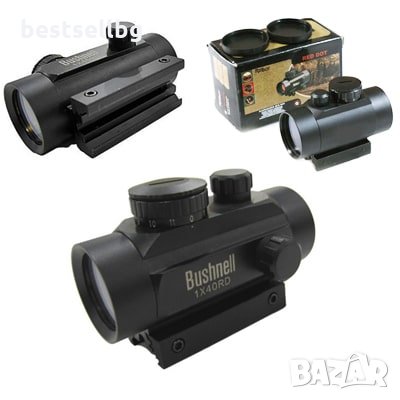 Бързомер оптически дигитален мерник прицел лазер за оръжие пушка 1x40