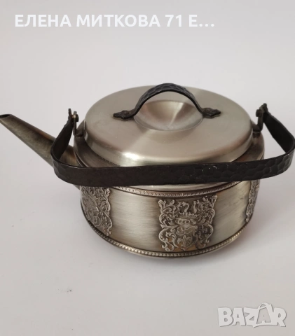 Винтидж комплект за чай от две части, снимка 8 - Антикварни и старинни предмети - 54334857