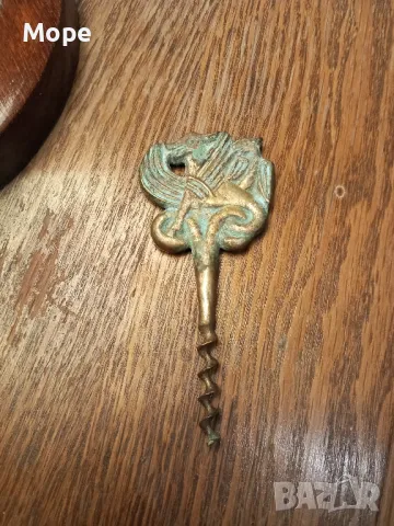 Месингов тирбушон , снимка 3 - Антикварни и старинни предмети - 48359157