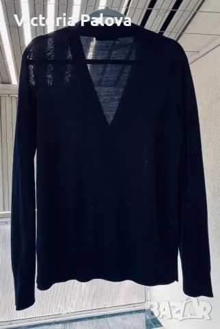 Нова тънка жилетка COS Швеция меринос и коприна, снимка 15 - Жилетки - 49731254