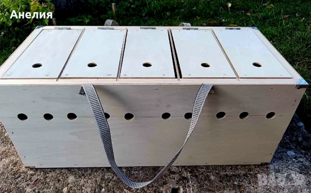 Преноска за гълъби за изложби