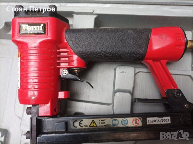Пневматичен такер Ferm, снимка 3 - Други инструменти - 42853574