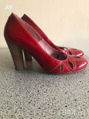 Дамски обувки естествен лак, снимка 7 - Дамски елегантни обувки - 34254915