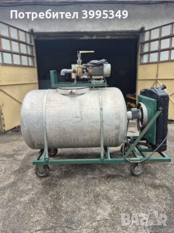 Цистерна алуминиева 700 л., снимка 2 - Други машини и части - 51964509