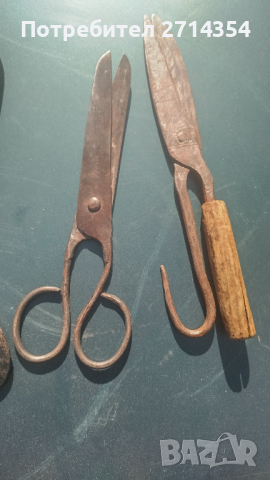 Стари ножици , снимка 6 - Антикварни и старинни предмети - 44632418