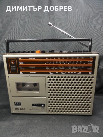 ITT SHAUB-LORENZ RC630 СТАР РЕТРО ТРАНЗИСТОР РАДИО КАСЕТОФОН