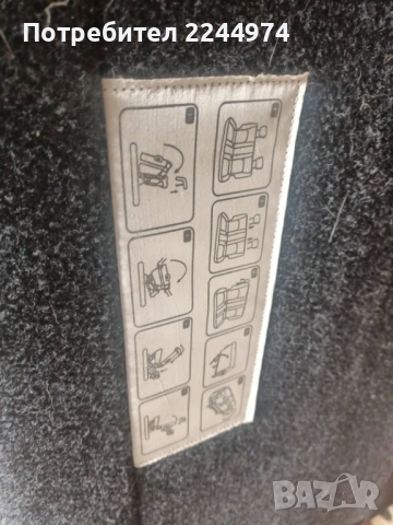 Седалка FIAT DOBLO 1.3.  2008г., снимка 2 - Части - 52650483