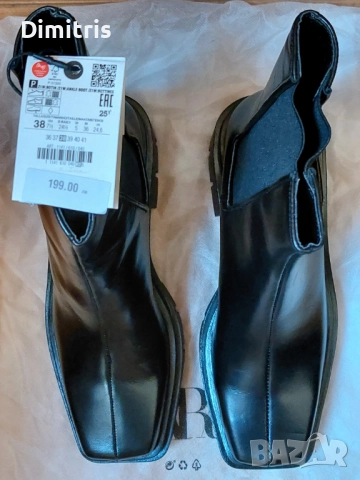 Дамски кожени боти, снимка 11 - Дамски боти - 52930181
