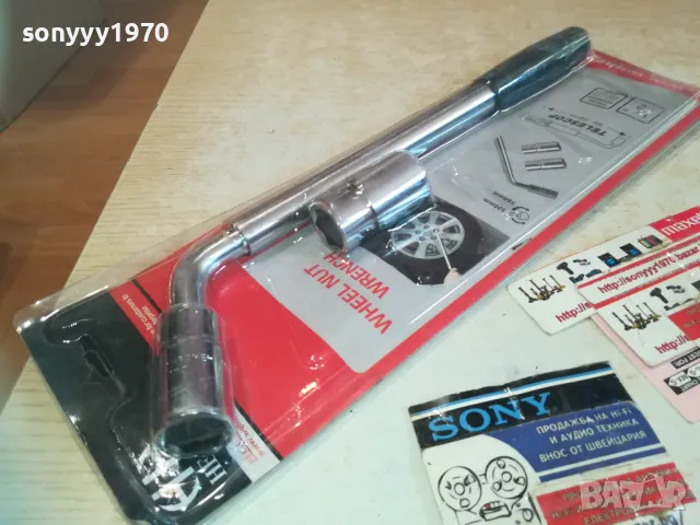 КЛЮЧ ЗА ГУМИ С УДЪЛЖИТЕЛ ТРЪБА-ТЕЛЕСКОПИЧЕН 3110240814, снимка 2 - Аксесоари и консумативи - 47782456