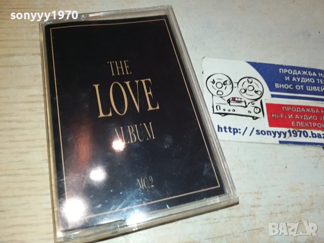 THE LOVE ALBUM-КАСЕТА 0111231152, снимка 1 - Аудио касети - 42806053