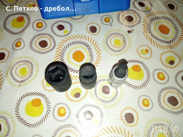 Комплект пентагонни вложки 1/2- 10мм,14мм, 19мм, снимка 5 - Аксесоари и консумативи - 53219277