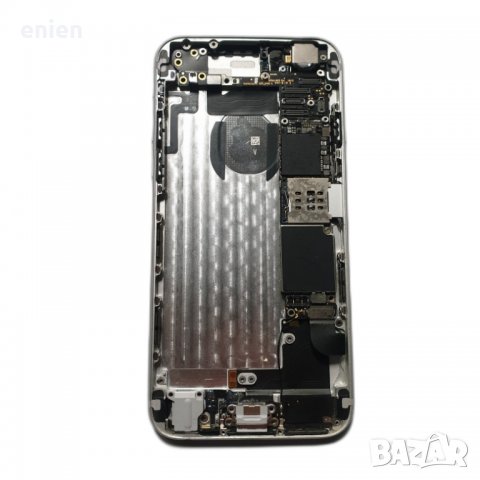 Употребяван заден капак корпус за iPhone 6 Silver / оригинален, снимка 2 - Резервни части за телефони - 34067049
