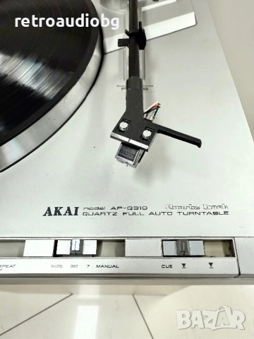 🔉Ретро аудио сет AKAI - усилвател AM-U01, тунер AT-K02, Дек CS-M01A, Грамофон AP-Q310 и колони 🔉, снимка 5 - Аудиосистеми - 52664779