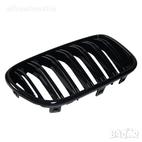 Бъбреци с двойни ребра черен лак за BMW Серия X3 F25 2011 до 2013, снимка 2 - Аксесоари и консумативи - 48292121