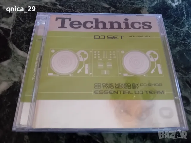 Technics dj set volume six двоен cd диск