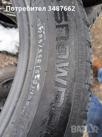 205 55 16 NOKIAN 2бр зимни , снимка 4 - Гуми и джанти - 53353849