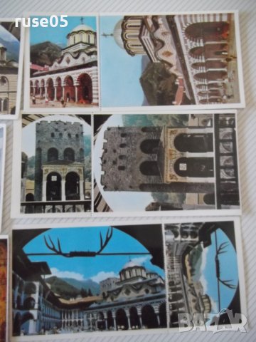 Лот от 6 бр. картички "Рилски манастир"*, снимка 3 - Филателия - 36685816