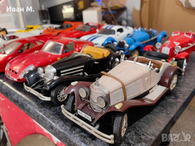 Колекционерски метални колички Burago , снимка 5 - Колекции - 54339972