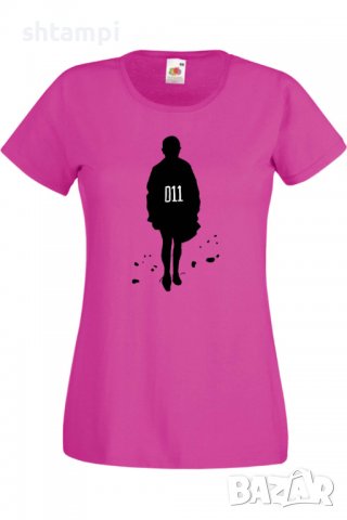 Дамска Тениска Stranger Things Eleven 3,Филм,Сериал,Stranger Things Eleven 3, снимка 6 - Тениски - 37318577