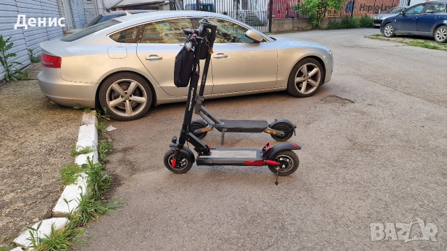 Електрическа тротинетка KugooKirin M4 Pro – 521 км пробег (като нова) , снимка 3 - Скейтборд, ховърборд, уейвборд - 54137261