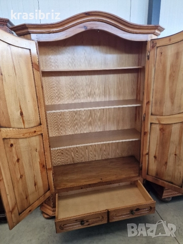 Масивен Гардероб-внос от Германия!, снимка 4 - Гардероби - 51769539