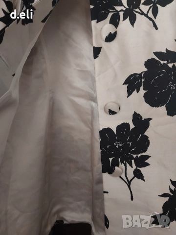 BANANA REPUBLIC 🇺🇸 Original Size L 100% Коприна, снимка 3 - Палта, манта - 51632975