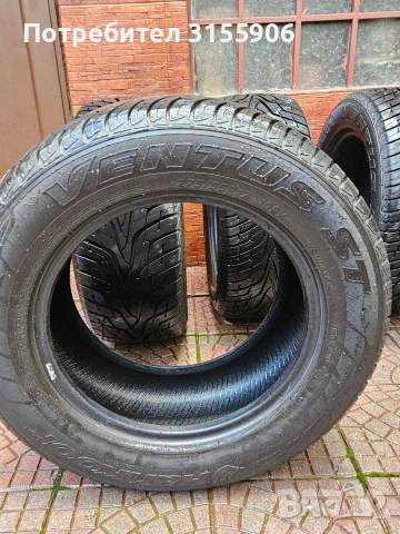 4 бр. гуми, 275/55R17Hankook Ventus- много добър грайфер!, снимка 4 - Гуми и джанти - 53990887