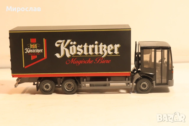 WIKING H0 1/87 MERCEDES ECONIC КАМИОН КОЛИЧКА МОДЕЛ, снимка 5 - Колекции - 54113659