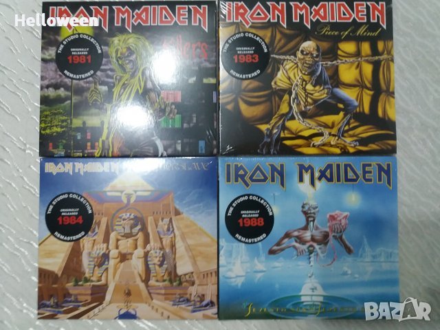 Helloween,Manowar,Metallica,Pantera,Death оригинални, снимка 2 - CD дискове - 40050342