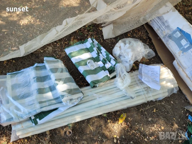 комарник за шатра, 4 ципа + шатра- 274 см/220 см, снимка 16 - Палатки - 51308781