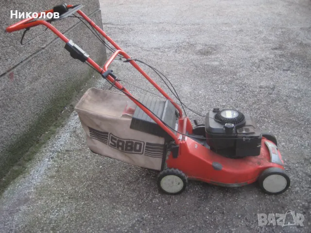 Самоходна бензинова четиритактова косачка марка SABO, снимка 3 - Градинска техника - 49918786