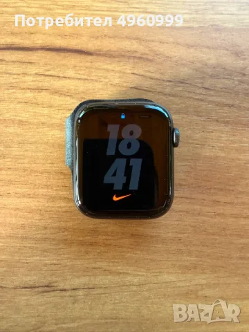Apple Watch Series 5 44mm GPS Space Gray + Оригинална Кутия и Аксесоари, снимка 4 - Смарт часовници - 56239588