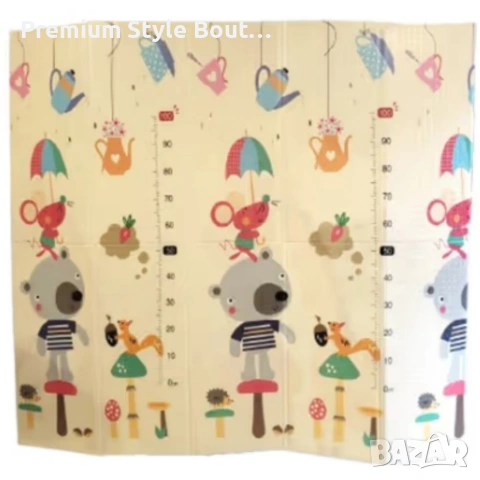 Двулицев образователен детски килим 180 х 200 см , снимка 9 - Друга електроника - 53999553