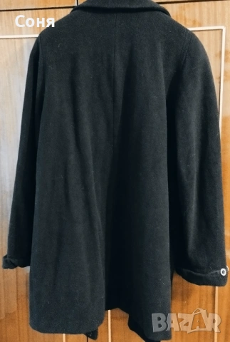 Дамско палто в черно , снимка 7 - Палта, манта - 53068006
