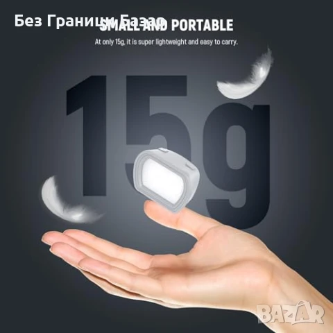 Нова LED Светлина за DJI OSMO Pocket 3 Влог Селфи Стрийминг Видео влог, снимка 4 - Чанти, стативи, аксесоари - 50467076