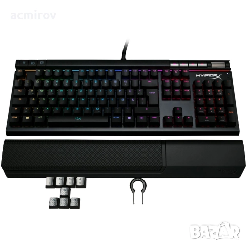 Чисто нови механични гейминг клавиатури HyperX Alloy Elite RGB, USB Hub, снимка 3 - Клавиатури и мишки - 52428858