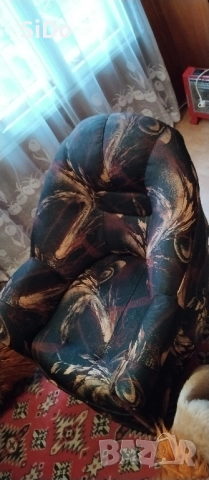 2 фотьола и 2 табуретки, снимка 6 - Дивани и мека мебел - 51918450