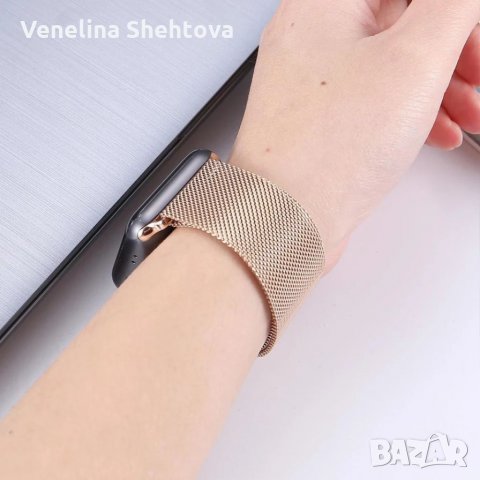 Метални магнитни верижки /каишки за часовник стил Milanese стил SAMSUNG HUAWEI 20/22mm. , снимка 6 - Каишки за часовници - 33884252