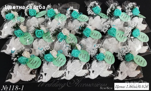 Подаръци за кръщене, подаръчета за кръщене, Ангелче, магнитчета, снимка 7 - Декорация - 25670601