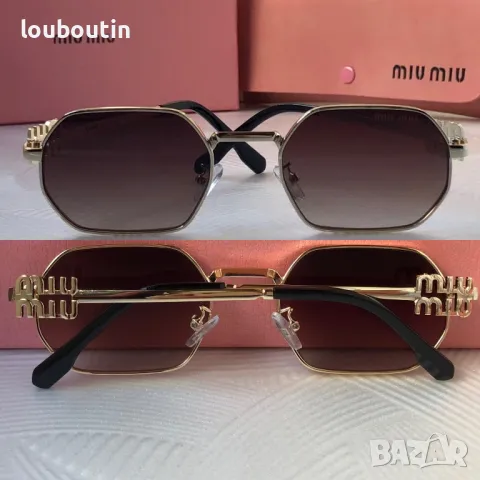 Miu 2024 дамски слънчеви очила осмоъгълни 3 цвята, снимка 5 - Слънчеви и диоптрични очила - 48004668