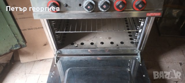 Газова печка професионална Лотос, снимка 2 - Печки, фурни - 44397904