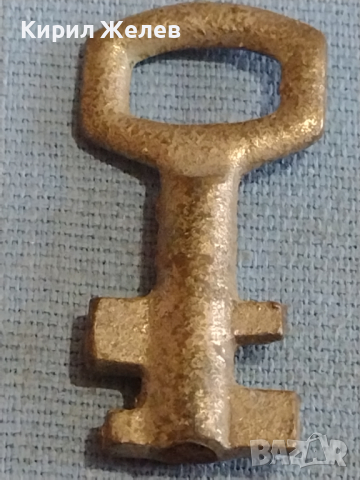 Старо рядко ключе от соца за каса,сейф за КОЛЕКЦИЯ ДЕКОРАЦИЯ БИТОВ КЪТ 40956, снимка 2 - Други ценни предмети - 44727713